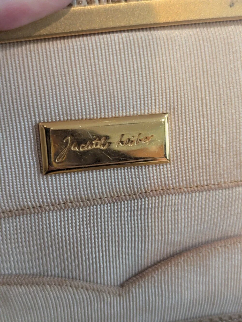 Vintage Judith Leiber Snakeskin Leather Bag